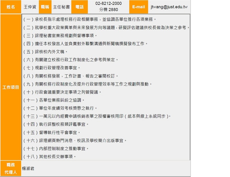 主任秘書圖片